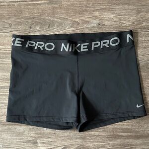 Nike Pro Women's Athletic Black Shorts